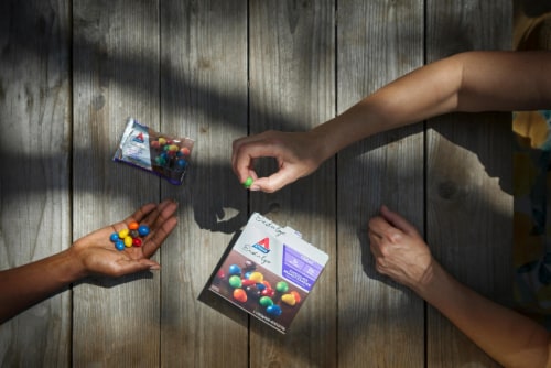 Atkins Low Sugar Endulge Chocolate Peanut Candies Bonus Pack Perspective: bottom