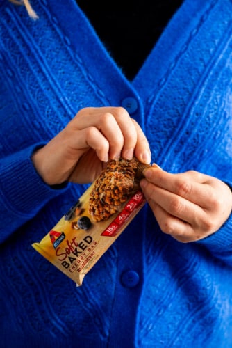 Atkins Blueberry Soft Baked Energy Protein Bar Perspective: bottom