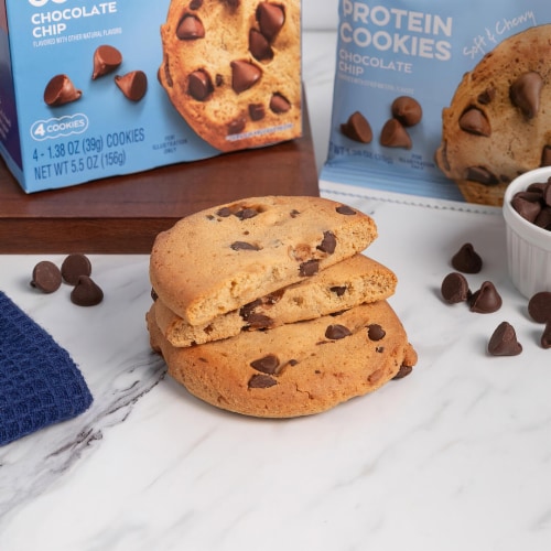 Atkins Chocolate Chip Protein Cookie Perspective: bottom