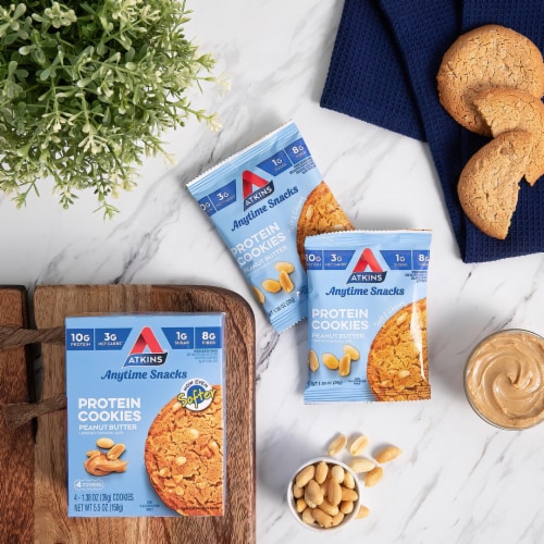 Atkins Peanut Butter Protein Cookie Perspective: bottom