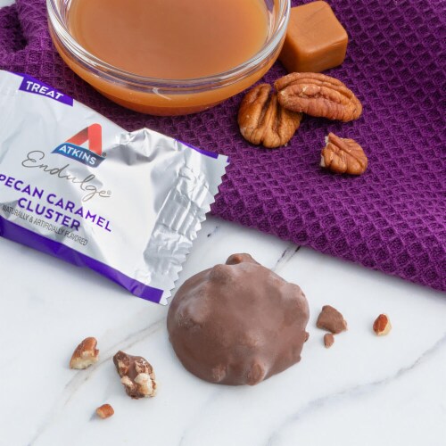 Atkins Endulge Treat Pecan Caramel Clusters Perspective: bottom