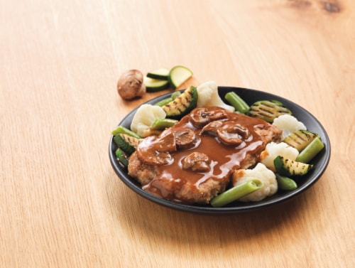 Atkins™ Meatloaf With Portobello Mushroom Gravy Frozen Meal Perspective: bottom