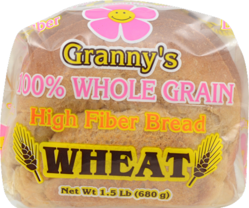 Granny's Delight 100% Whole Grain Wheat Bread Perspective: bottom