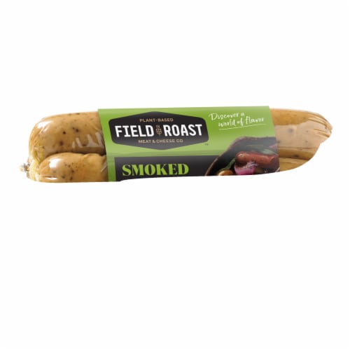 Field Roast Smoked Apple & Sage Plant-Based Sausages Perspective: bottom