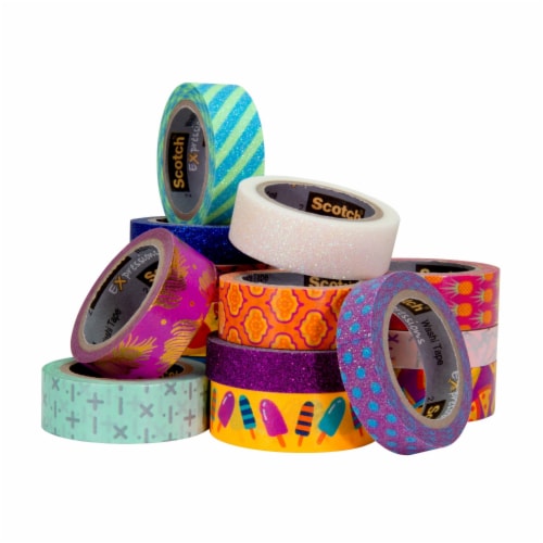 Scotch® Expressions Multi-Color Washi Tape Perspective: bottom