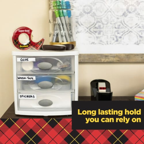 Scotch® Super-Hold Tape - Clear Perspective: bottom