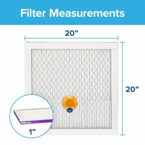 Filtrete™ Smart Allergen Bacteria & Virus Furnace AC Air Filter MPR 1500 Perspective: bottom