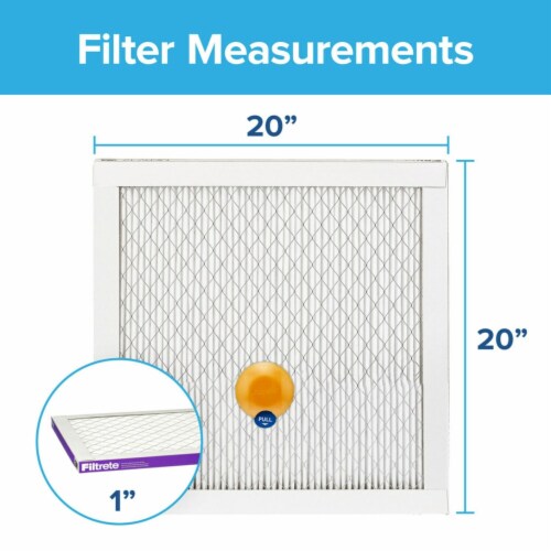 Filtrete™ Smart Allergen Bacteria & Virus Furnace AC Air Filter MPR 1500 Perspective: bottom
