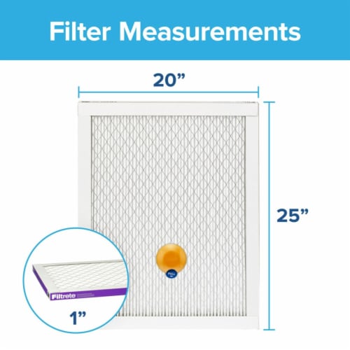 Filtrete™ Smart Allergen Bacteria and Virus Furnace AC Air Filter 1500 MPR Perspective: bottom