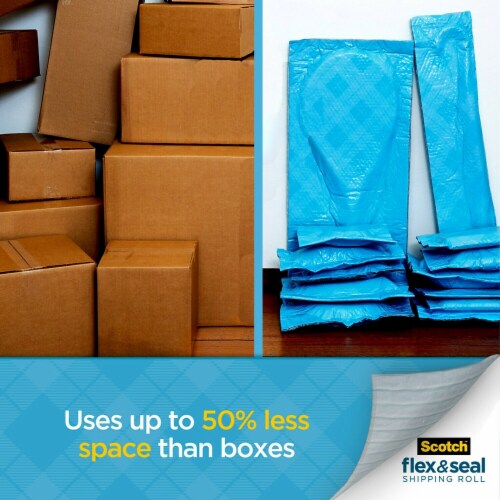 Scotch Flex & Seal Shipping Roll 15W x 50'L 1 FS1550 Perspective: bottom