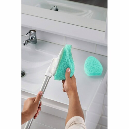 Scotch-Brite® Non-Scratch Tub & Tile Scrubber Refill Perspective: bottom