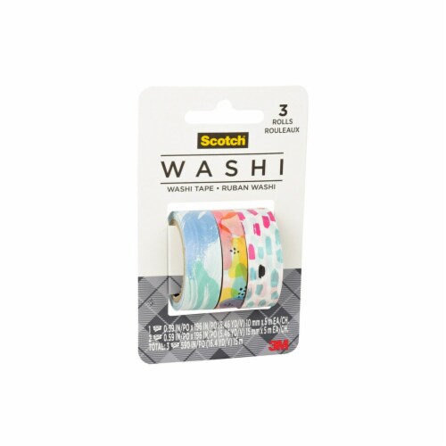 Scotch® Abstract Modern Design Washi Tape Perspective: bottom