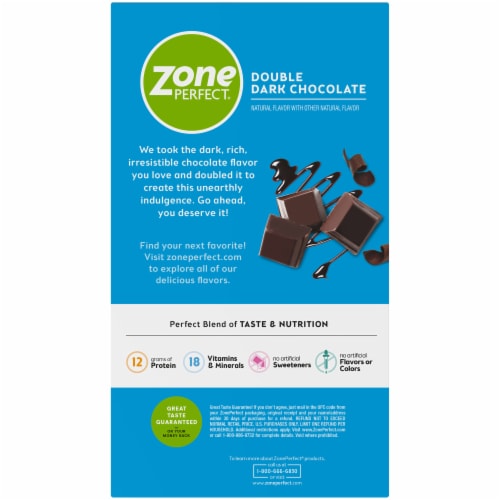 ZonePerfect® Double Dark Chocolate Nutrition Bars Perspective: bottom