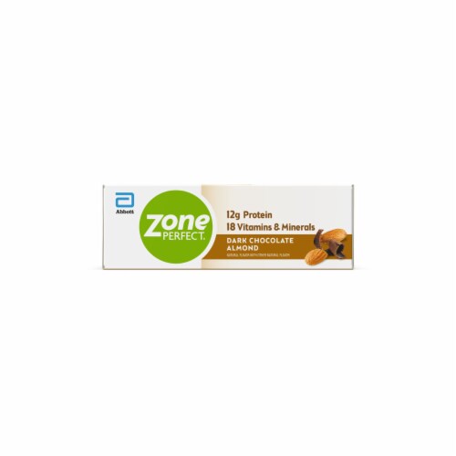 ZonePerfect Dark Chocolate Almond Energy Bars Perspective: bottom