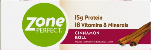 ZonePerfect® Cinnamon Roll Nutrition Bars Perspective: bottom