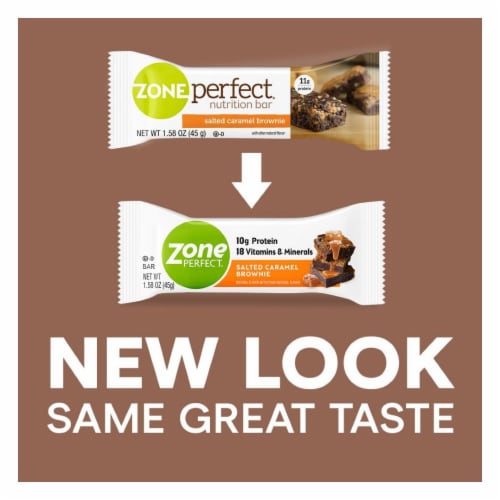 ZonePerfect® Salted Caramel Brownie Nutrition Bars Perspective: bottom
