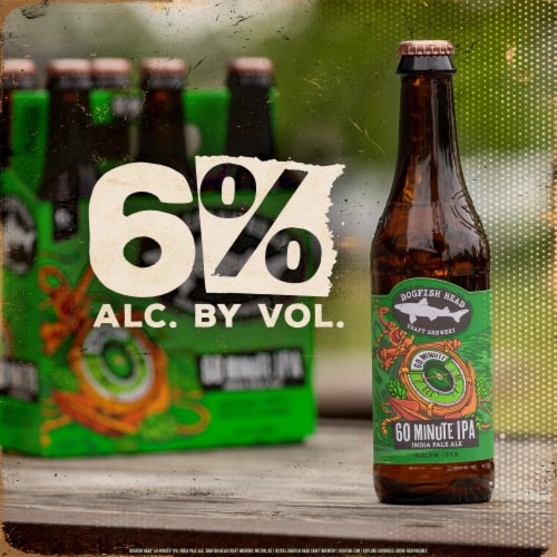 Dogfish Head 60 Minute IPA Beer Perspective: bottom