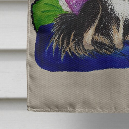 Carolines Treasures MH1012CHF Chihuahua on their couch House Flag Perspective: bottom