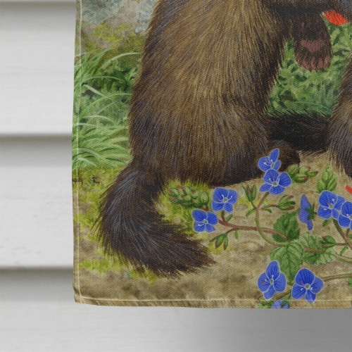 Carolines Treasures ASA2122CHF Stone Martins Beech Marten Flag Canvas House Siz Perspective: bottom