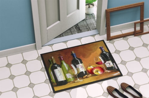 Carolines Treasures TMTR300AJMAT Wine by Malenda Trick Doormat 24x36 Perspective: bottom