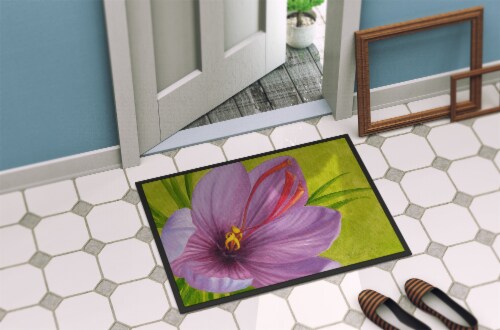 Carolines Treasures TMTR0227MAT Floral by Malenda Trick Doormat 18x27 Perspective: bottom