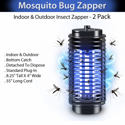 Mosquito Bug Zapper - Indoor & Outdoor Insect Zapper - Two Pack, 1