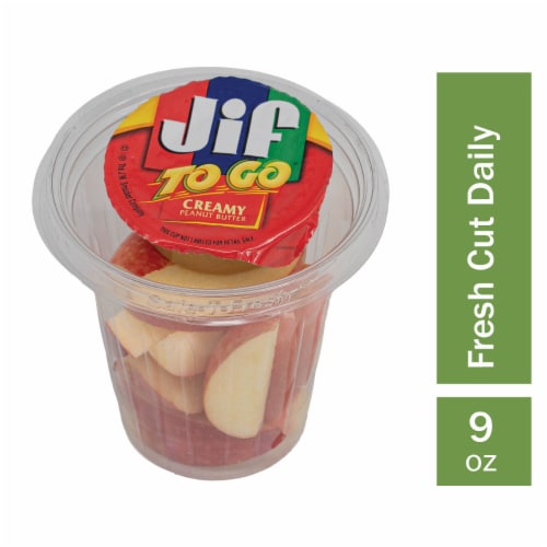 Fresh Cut Apple & Peanut Butter Cup Perspective: bottom