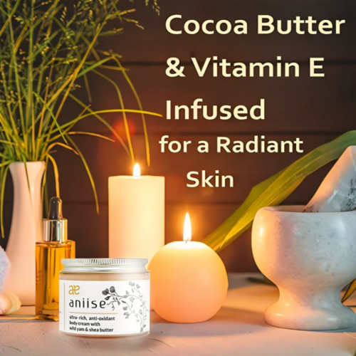 Ultra-Rich Anti-Oxidant Body Cream with Wild Yam and Shea Butter Perspective: bottom