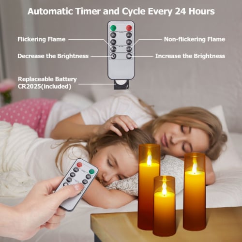 Remote control flickering led candles new arrivals