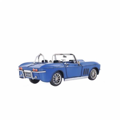 OLD MODERN HANDICRAFTS AJ039 Blue Chevrolet Corvette Sting Ray Sports Car Perspective: bottom