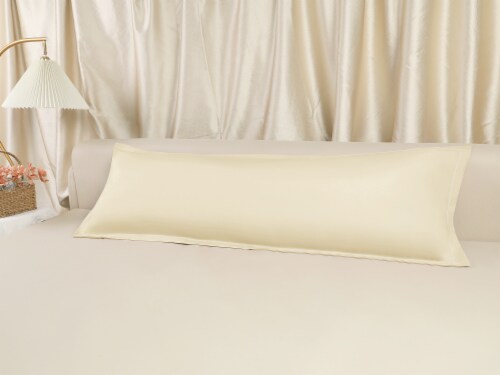 uxcell Solid Color Body Pillow Case Cover Envelope Closure Perspective: bottom