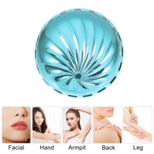 VOCOSTE Painless Exfoliation Portable Epilator Washable Hair Removal Tool Perspective: bottom
