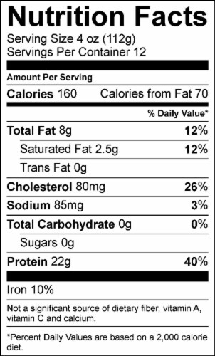 Honeysuckle White® 93% Lean Fat Ground Turkey Tray Perspective: bottom