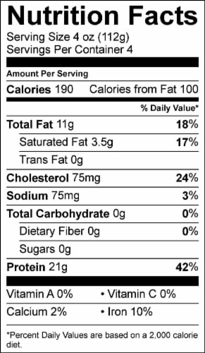 Honeysuckle White® 90% Lean Fat Ground Turkey Roll Perspective: bottom