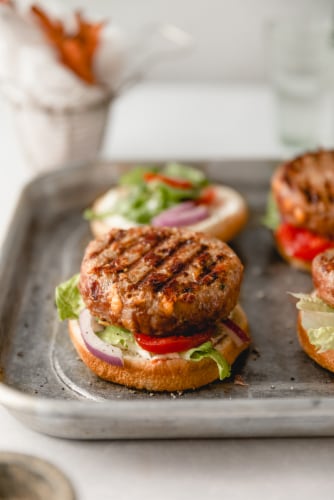 Honeysuckle White® Bacon Cheddar Turkey Patties Perspective: bottom