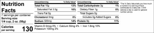 Crave House Plant-based Chorizo Sausage Perspective: bottom