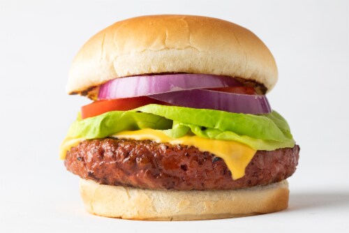 Crave House Plant-based Burger Patties Perspective: bottom