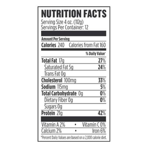Honeysuckle White® 85% Lean Fat Ground Turkey Tray Perspective: bottom