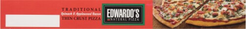 Edwardo's Spinach & Applewood Bacon Natural Thin Crust Pizza Perspective: bottom
