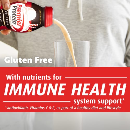 Premier Protein® Limited Edition Root Beer Float High Protein Shake Perspective: bottom