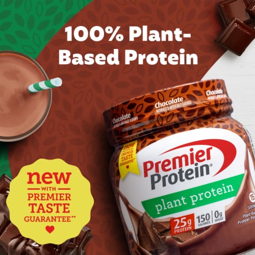 Premier Protein® Chocolate Plant-Based Protein Powder Perspective: bottom