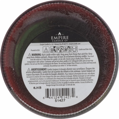 Tuscany™ Scented Jar Candle Triple Pour Vineyard Retreat Perspective: bottom