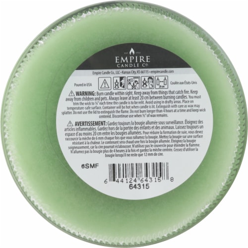 Tuscany Candle™ Jar Candle Soothing Eucalyptus Perspective: bottom