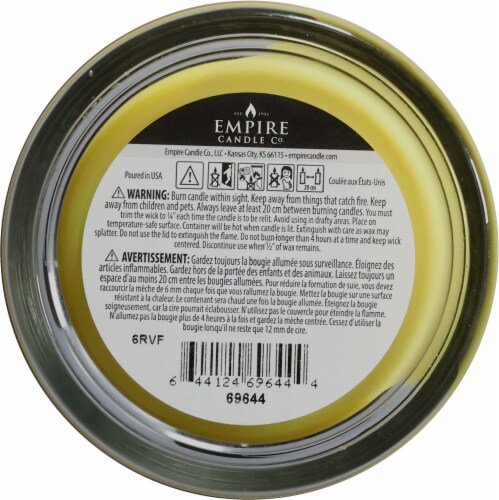 Tuscany Candle®  Pineapple Ginger Premium Satin Wax Perspective: bottom