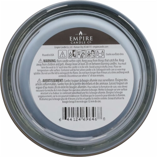 Tuscany Candle™ Vanilla Sea Salt Scented Jar Candle Perspective: bottom