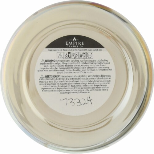Tuscany Candle Limited Edition Sugared Vanilla Scented Iridescent Jar Candle Perspective: bottom