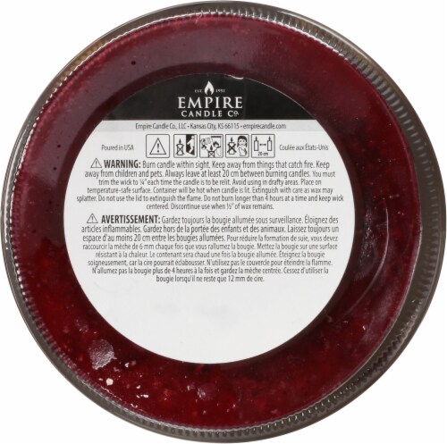 Tuscany Candle™ Falling Leaves Limited Edition Scented Triple Pour Jar Candle Perspective: bottom