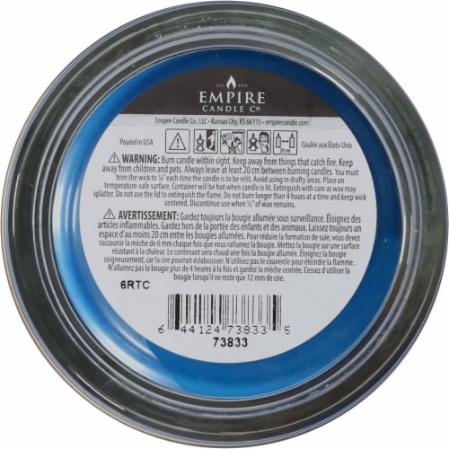 Tuscany Candle™ Triple Pour Deep Sea Citrus Jar Candle Perspective: bottom