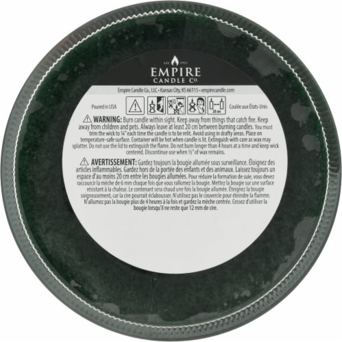 Tuscany Candle™ Limited Edition Snowy Woods Scented Triple Pour Jar Candle Perspective: bottom