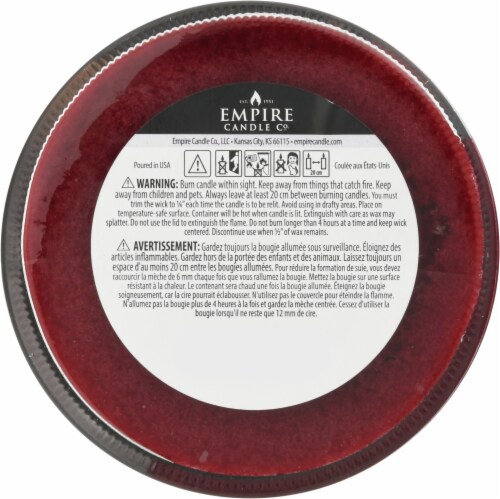 Tuscany Candle™ Limited Edition Baked Apples Scented Jar Candle Perspective: bottom